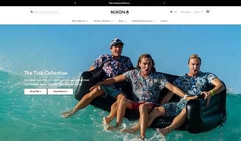 ニクソン（旧称ニクソン）は、よく知られたアメリカの時計ブランドです。