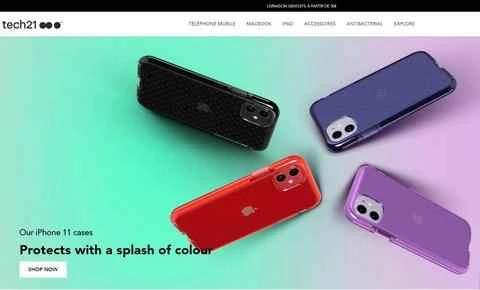 Tech21公式サイト：イギリスのスマホケースブランド