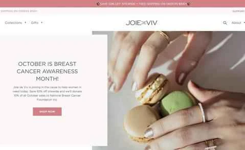 Joie de Viv 公式ウェブサイト - アメリカのジュエリーブランド - ページ 1 Joie de Viv官网 美国珠宝品牌 第1张