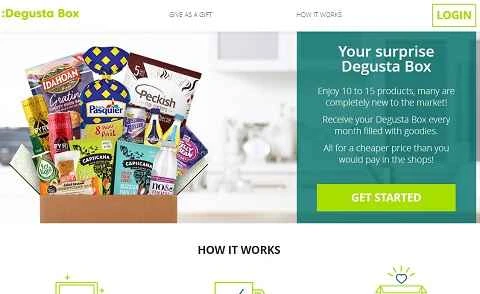 Degusta Box UK 公式サイト(イタリアのスナック菓子のウェブサイト) - ページ 1 Degusta Box英国官网 UK 意大利零食网 第1张