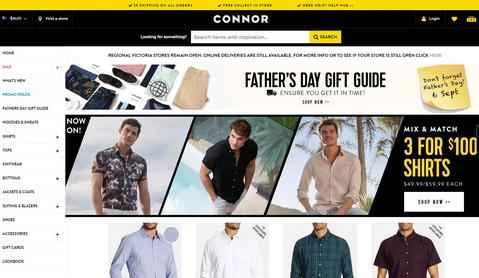 コナー公式サイト:オーストラリアのトレンドメンズウェアストア - ページ1 Connor官网 澳大利亚潮流男装商店 第1张