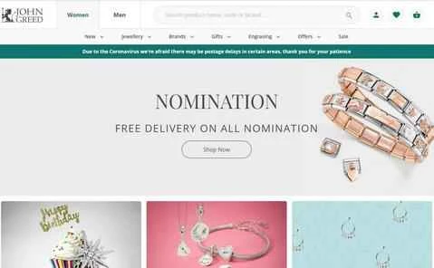 ジョン・グリード・ジュエリー公式ウェブサイト - 英国の有名な宝石商