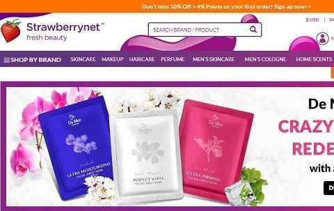 ストロベリーネット香港公式サイト - 世界的に有名な割引化粧品ウェブサイト