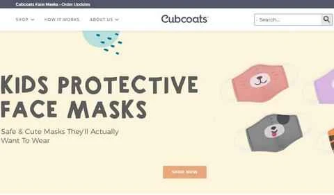 アメリカの子供服ブランド、Cubcoats 公式サイト、画像 1。 Cubcoats官网 美国儿童服饰品牌 第1张