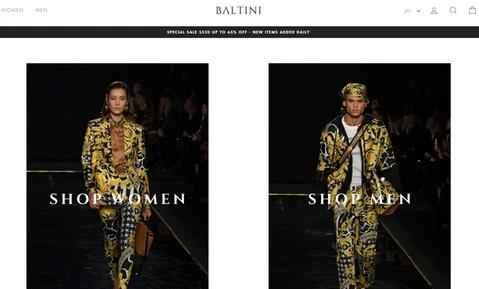 バルティーニ公式サイト - アメリカンファッションウェブサイト