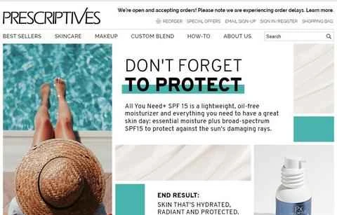 エスティ ローダー傘下のメイクアップ ブランド、プリスクリプティブズ。