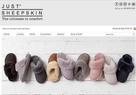 Just Sheepskin公式サイト - 英国製シープスキンブーツ