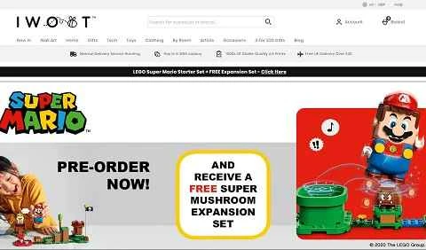 IWOOT (IWantOneOfThose) は、創造的で斬新な製品を専門とする英国を拠点とするオンライン ショッピング サイトです。