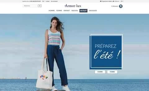 Armor-Lux 公式サイト: フランスのファッションブランド。