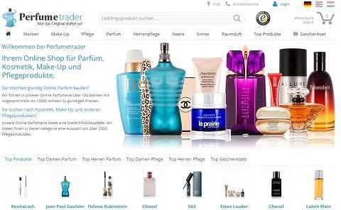 Perfumetrader Germany の公式サイト: 香水、化粧品、スキンケアのオンライン ストア。