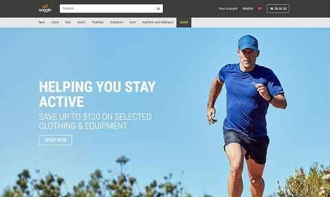 Wiggle USウェブサイト、英国の自転車・トライアスロン販売店