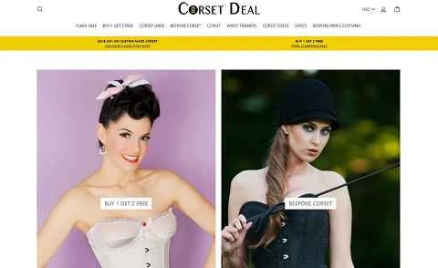Corset Deal公式サイト：アメリカのシェイプウェアブランド