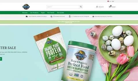 Garden Of Life UK 公式ウェブサイト - アメリカのトップ健康サプリメントブランド(ページ 1) Garden Of Life英国官网 UK 美国顶级保健品品牌 第1张