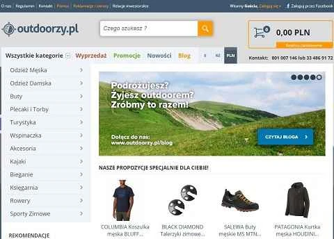 Outdoorzy PL 公式ウェブサイト - ポーランドのアウトドア観光ウェブサイト