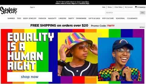 Spencers 公式ウェブサイト - 米国を拠点とするノベルティギフトのオンライン ショッピング サイト。