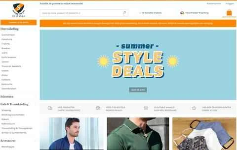 Suitableshop 公式サイト NL オランダのメンズウェアショッピングサイト