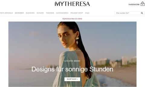 Mytheresa Italy公式サイト:ヨーロッパの高級ファッションオンラインショッピングサイト - ページ1 Mytheresa意大利官网 欧洲精品时尚海淘网站 第1张