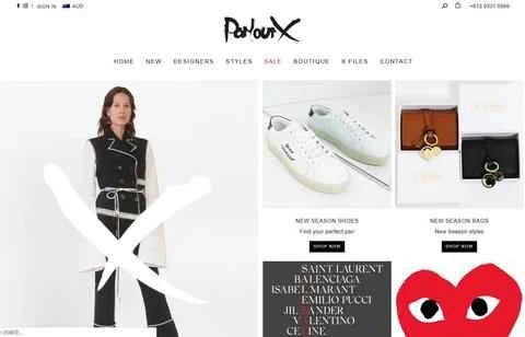 ParlourX公式サイト：オーストラリアを代表する高級ブランド
