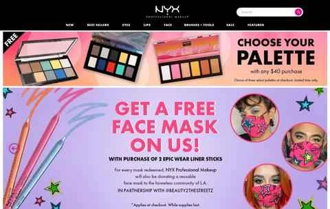 NYX US公式サイト プロフェッショナルメイクアップブランド