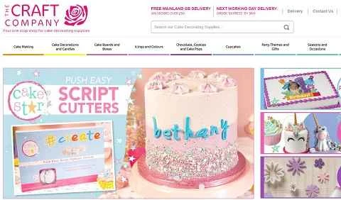 クラフトカンパニーの英国公式オンラインケーキショップ