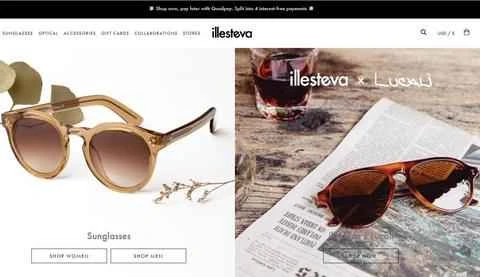 illesteva公式サイト - 欧米の若者向けサングラスブランド - 1ページ目 illesteva官网 欧美年轻太阳镜品牌 第1张