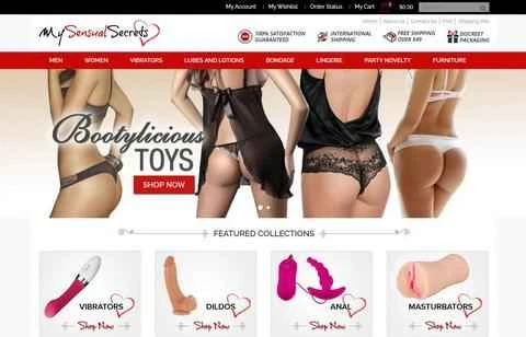 My Sensual Secrets 公式サイト - アメリカのセックストイストア