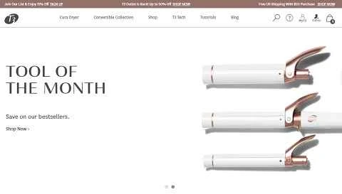 アメリカの高級ヘアスタイリングツールブランド「T3 Micro」公式サイト。