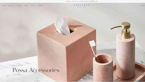 Kassatex は、米国を拠点とするパーソナルケアおよび家庭用品のウェブサイトです。