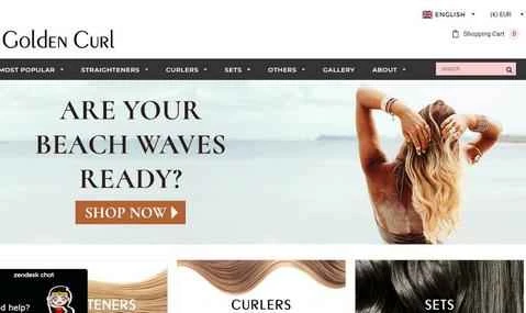 イギリスの美容・ヘアケアブランド、ゴールデンカール。