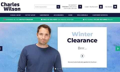 チャールズ・ウィルソン公式サイト：英国の高品質メンズウェアブランド
