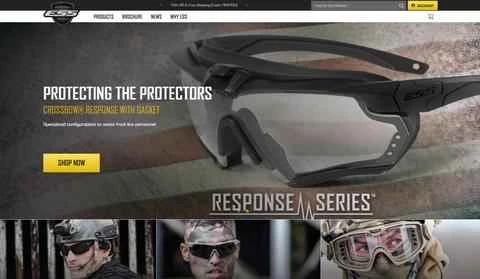 ESS（EyeSafetySystems）公式サイト：米国製特殊ゴーグル