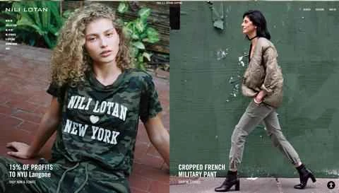 Nili Lotan公式サイト：アメリカのファッションデザインブランド