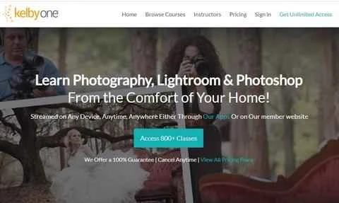 KelbyOne 公式サイト: 米国の写真・Photoshopチュートリアルおよびトレーニングウェブサイト