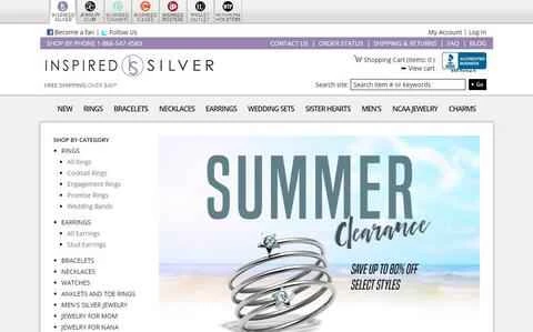 Inspired Silver 公式ウェブサイト - アメリカのオンラインジュエリーストア