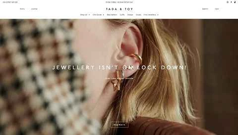 Tada & Toy公式サイト：ロンドンを拠点とする手頃な価格の高級イヤリングブランド