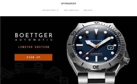 スピナカーウォッチ - イギリスのサーフィンとセーリングウォッチブランド