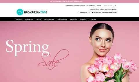BeautifiedYou公式サイト：高級アメリカ製医薬品・化粧品のウェブサイト
