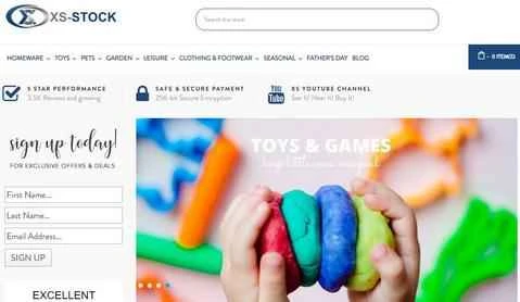 XS-Stock 公式英国オンライン卸売・小売マーケットプレイス