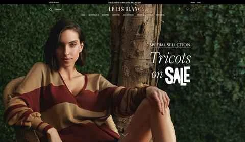 Le Lis Blanc公式サイト：ブラジルの高級ファッションブランド