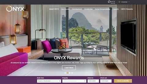 Onyx Hospitality（米国およびカナダ）の公式ウェブサイト ホテル管理会社