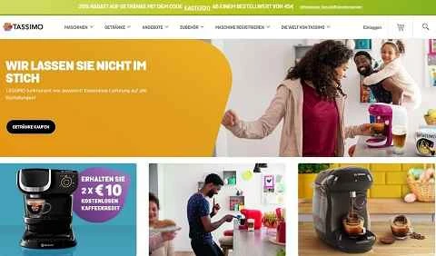 カプセル飲料ブランド「タッシモ・オーストリア」公式サイト