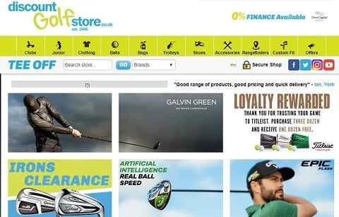 ディスカウントゴルフストア - 英国のディスカウントゴルフ用品店