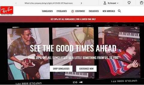 Ray-Ban UK 公式サイト Ray-Ban サングラス