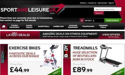 Sport and Leisure UK 公式ウェブサイト - 英国のスポーツとフィットネスブランド