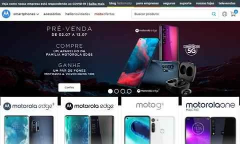 モトローラ・ブラジル公式ウェブサイト