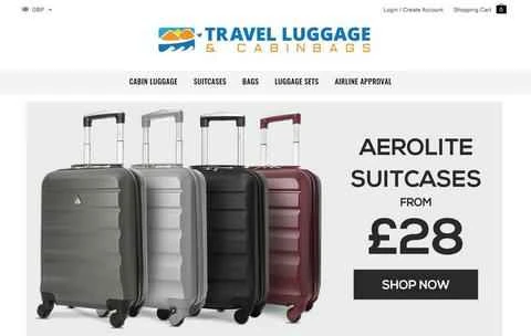 旅行用荷物と機内持ち込み手荷物の英国公式ウェブサイト - 旅行用荷物と機内持ち込み手荷物のショッピングウェブサイト