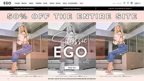 イギリスのトレンドシューズブランド、Ego Shoes。