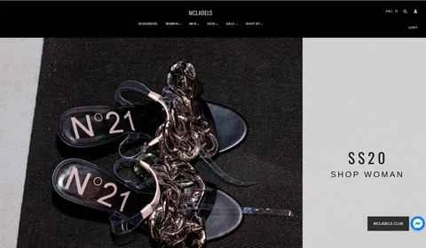 MCLABELS公式サイト、イタリアの高級ファッションショッピングサイト