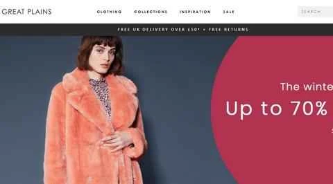 Great Plains 公式サイト: ロンドンを拠点とする女性向けファッション デザイン ブランド。