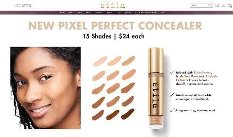 Stila Cosmetics（スティラコスメティックス）公式サイト：アメリカの化粧品ブランド